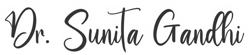 Signature of Sunita Gandhi