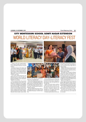 Dignity Education newsletter, page 1
