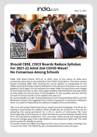 Dignity Education newsletter, page 18