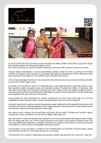 Dignity Education newsletter, page 29