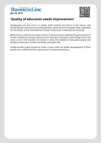 Dignity Education newsletter, page 59