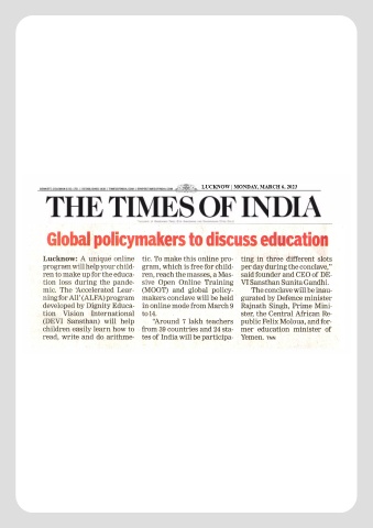 Dignity Education newsletter, page 62