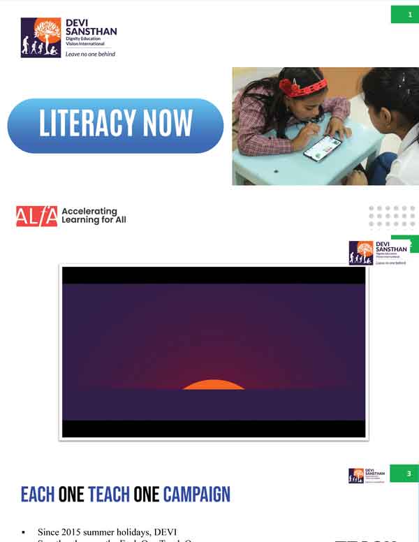 Literacy Now App Presentation