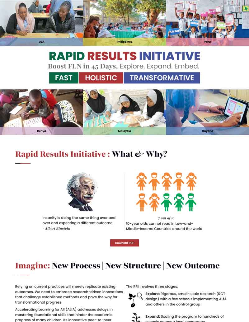 Rapid Results Initiative